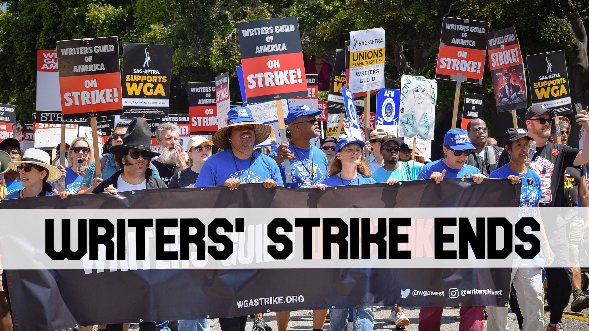 The WGA Writers' Strike Is Over, SAGAFTRA Actors' Strike Continues